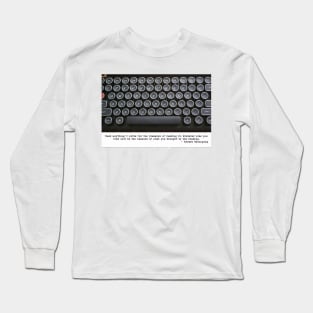 Hemingway Read for Pleasure Long Sleeve T-Shirt